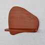 Hanah Home Estantería de Pared de Madera Decorativa Roja
